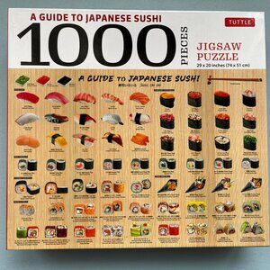 A Guide to Japanese Sushi Jigsaw Puzzle